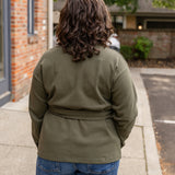 Belted Jacket Cardigan