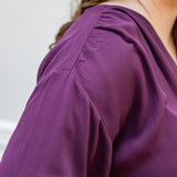 V-Neck Tunic Button-Up Dress