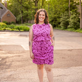 Sleeveless Tulip Hem Knit Dress