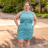 Sleeveless Tulip Hem Knit Dress