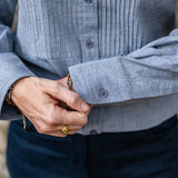 Tux Pleat Classic Button Up Shirt