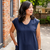 Sophie Dress with Scoop Neck