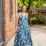 Spaghetti Strap Tiered Maxi Dress