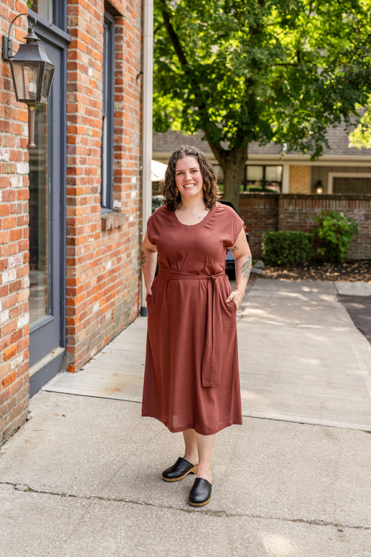 Sophie Dress with Scoop Neck