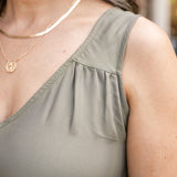 Meryl Sleeveless Tiered Maxi Dress