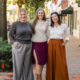 Puff Sleeve Pull Over Sweater