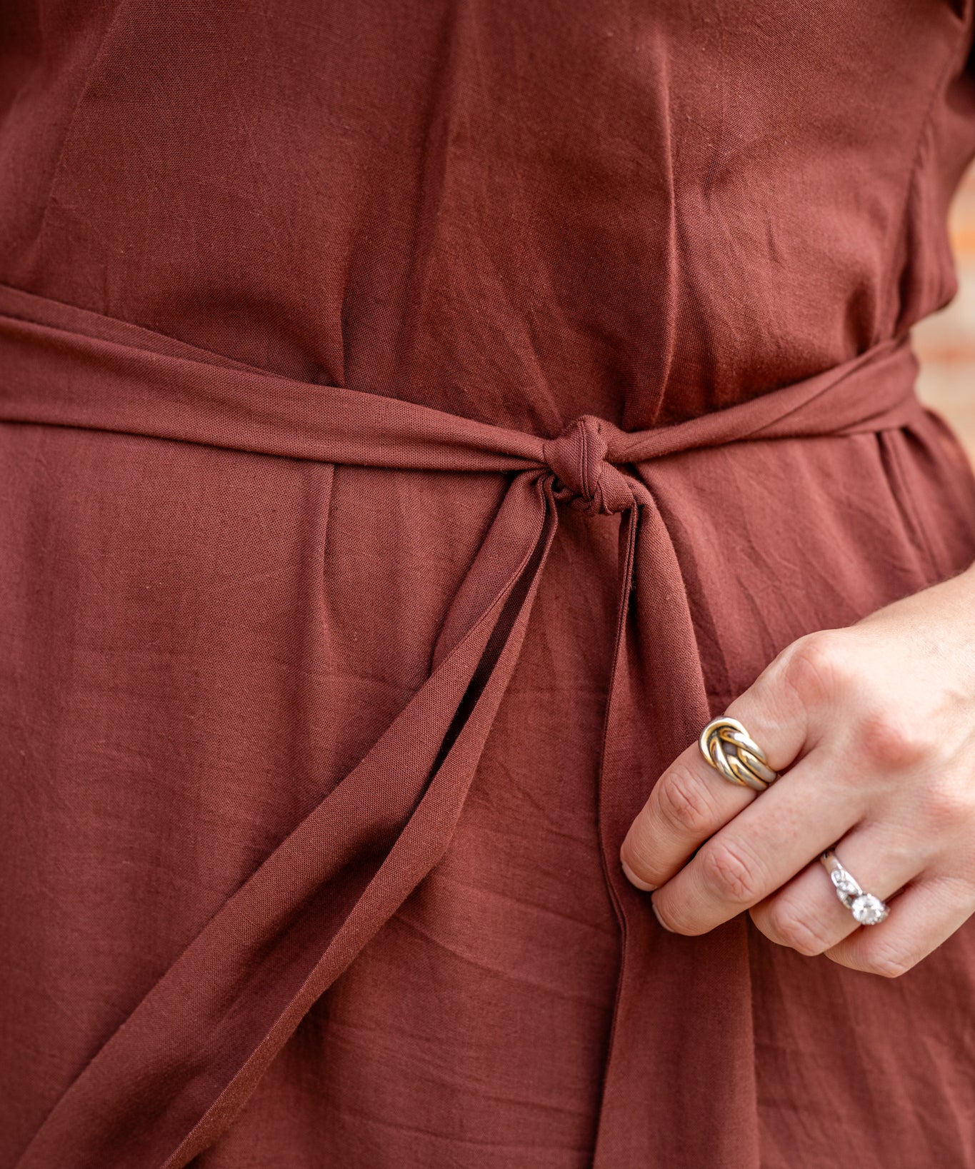 Sophie Dress with Scoop Neck