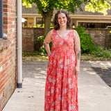 Meryl Sleeveless Tiered Maxi Dress