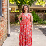 Meryl Sleeveless Tiered Maxi Dress