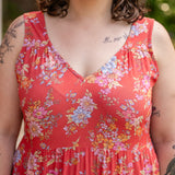 Meryl Sleeveless Tiered Maxi Dress