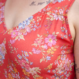 Meryl Sleeveless Tiered Maxi Dress