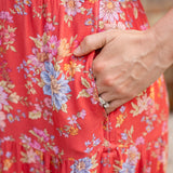 Meryl Sleeveless Tiered Maxi Dress