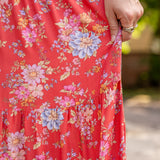 Meryl Sleeveless Tiered Maxi Dress