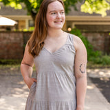 Meryl Sleeveless Tiered Maxi Dress