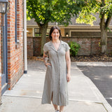 Chloe Button-Down Dress