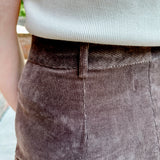 Corduroy Mini Skirt