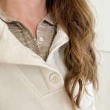 Fleece Henley Pull-Over