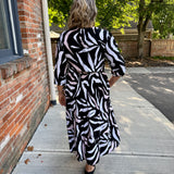 Portofino Midi Dress 3/4 Sleeve