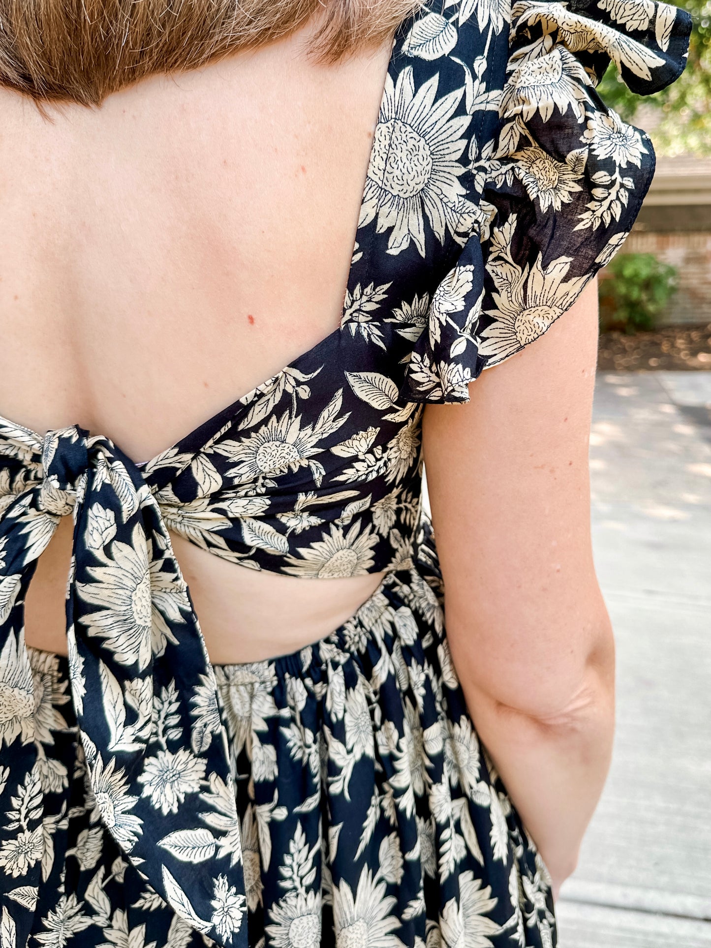 The Parker Tie-Back Dress