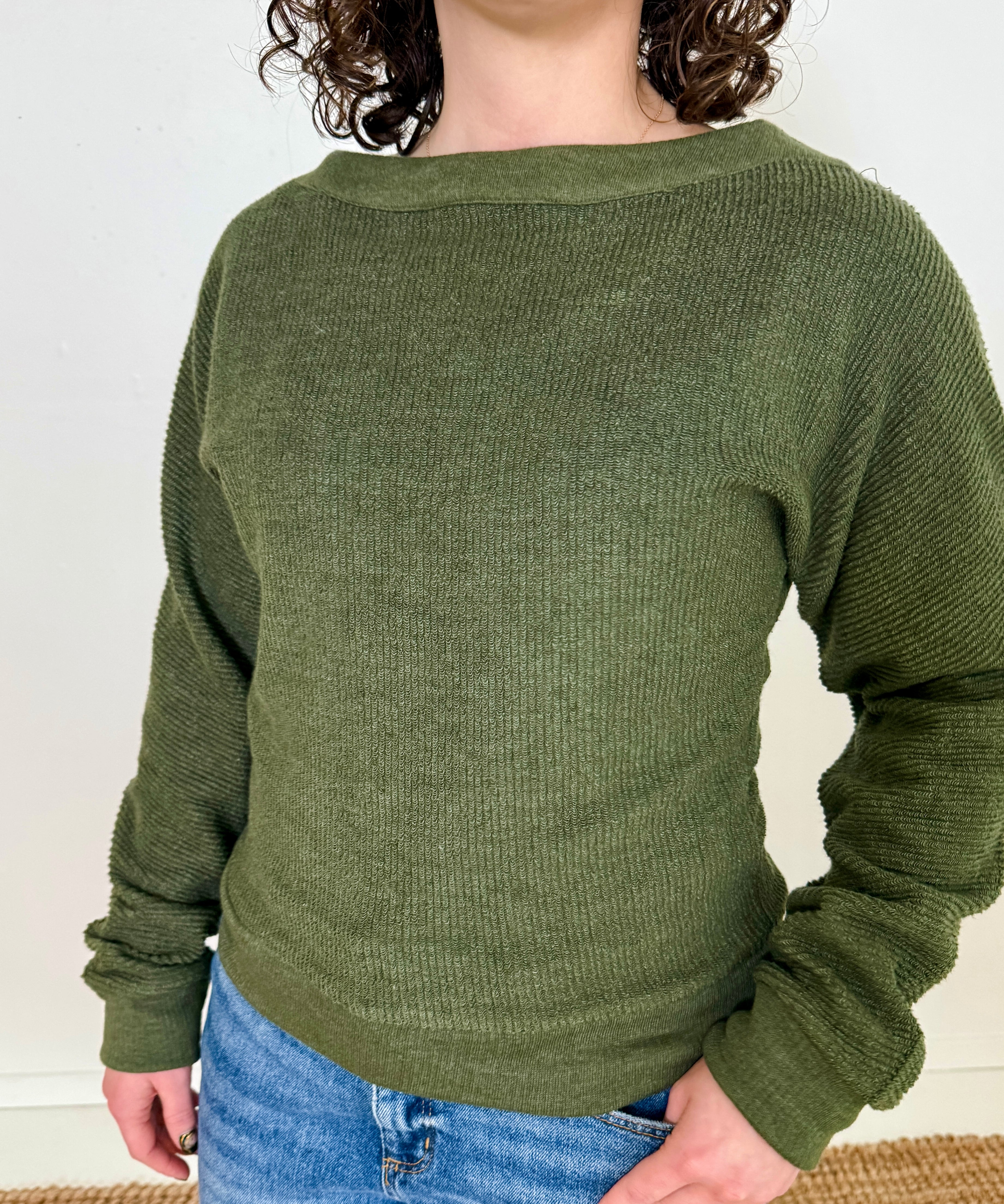 Boat Neck Sweater