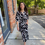 Portofino Midi Dress 3/4 Sleeve