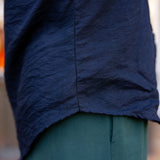 Push-Up Sleeve Button-Up