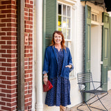 Portofino Midi Dress 3/4 Sleeve