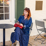 Portofino Midi Dress 3/4 Sleeve