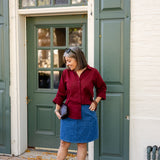 Push-Up Sleeve Button-Up