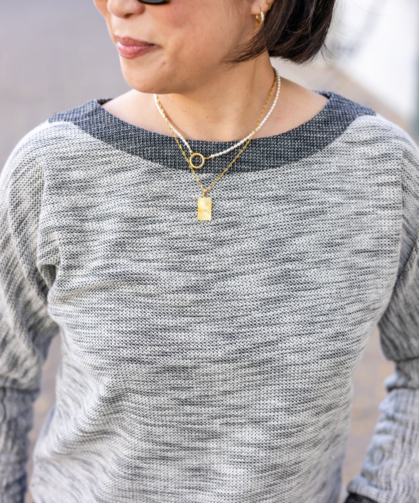 Boat Neck Sweater