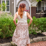 Mixed Media Tank Dress