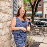 Sleeveless Tie-Neck Top