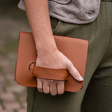 Hold On Leather Clutch
