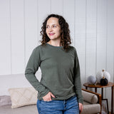Soft Shoulder French Terry Top