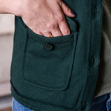 Raw Hem Button Front Cardigan Jacket