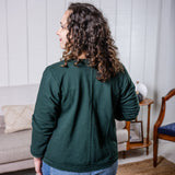 Raw Hem Button Front Cardigan Jacket