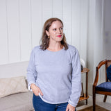 Soft Shoulder French Terry Top