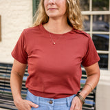 Short Sleeve Knit Top