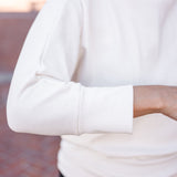 Foldover Batwing Top