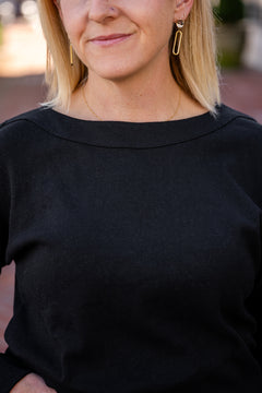 Boat Neck Top