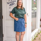Short Sleeve Knit Top