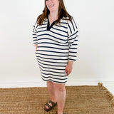 Pull-Over Polo Shift Dress