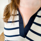 Pull-Over Polo Shift Dress