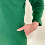 Pull-Over Polo Shift Dress