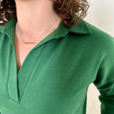 Pull-Over Polo Shift Dress