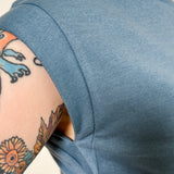 Strong Shoulder Knit Top