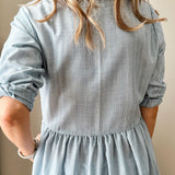 Front Button Maxi Dress