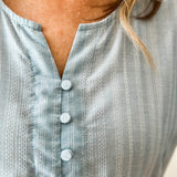 Front Button Maxi Dress