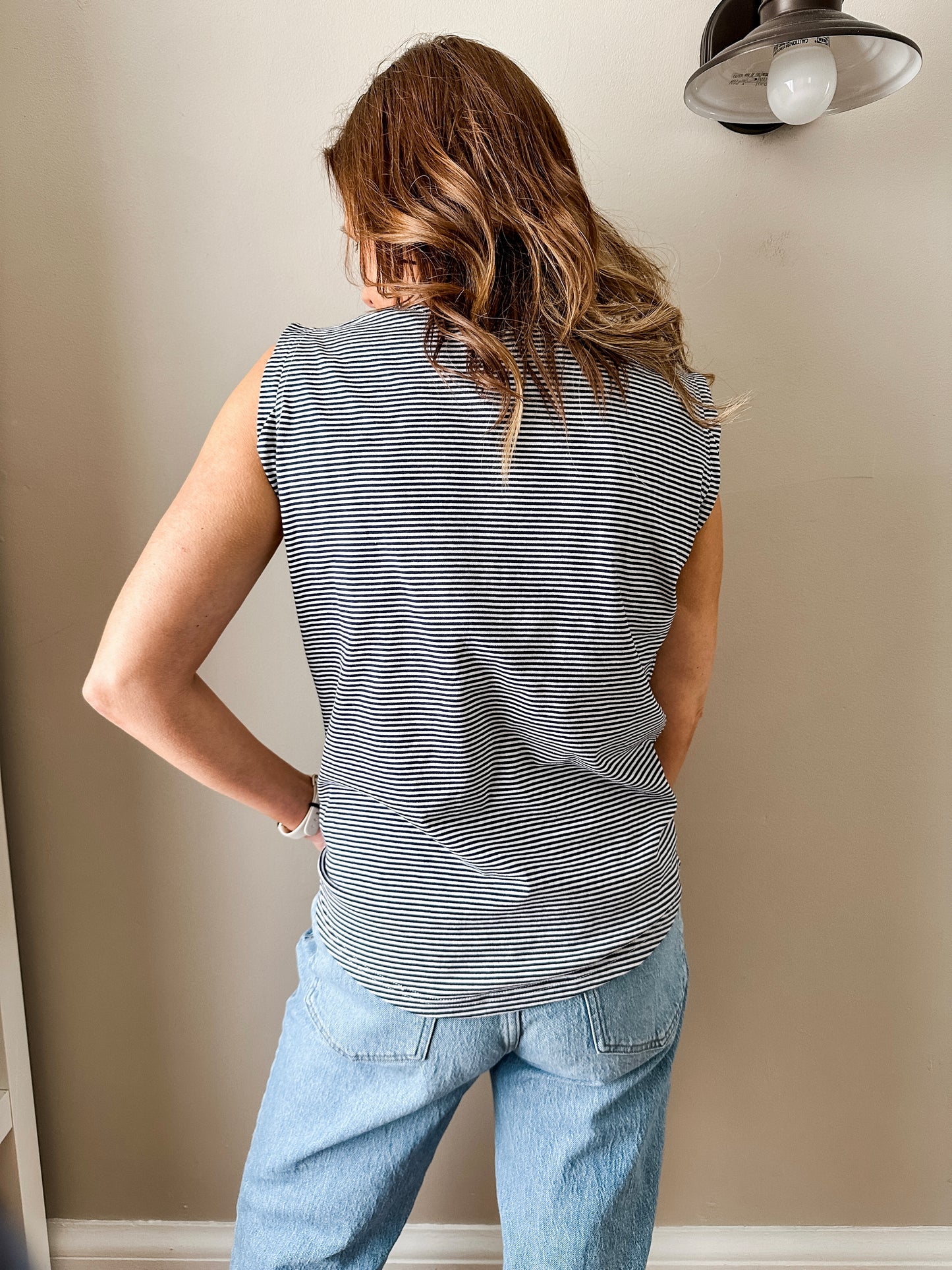 Twisted Sleeve Top