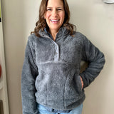 Snap Sherpa Pullover